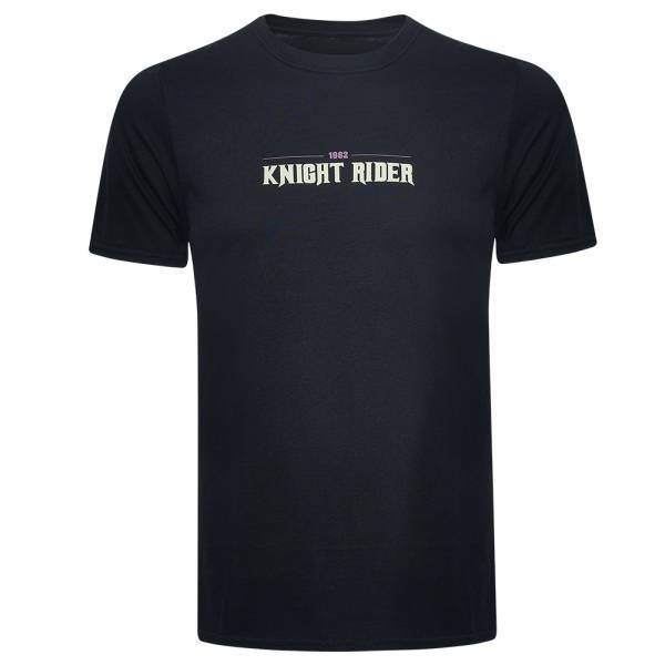 Lizenz KNIGHT RIDER 1982 Heren T-shirt UNMTS090BLK