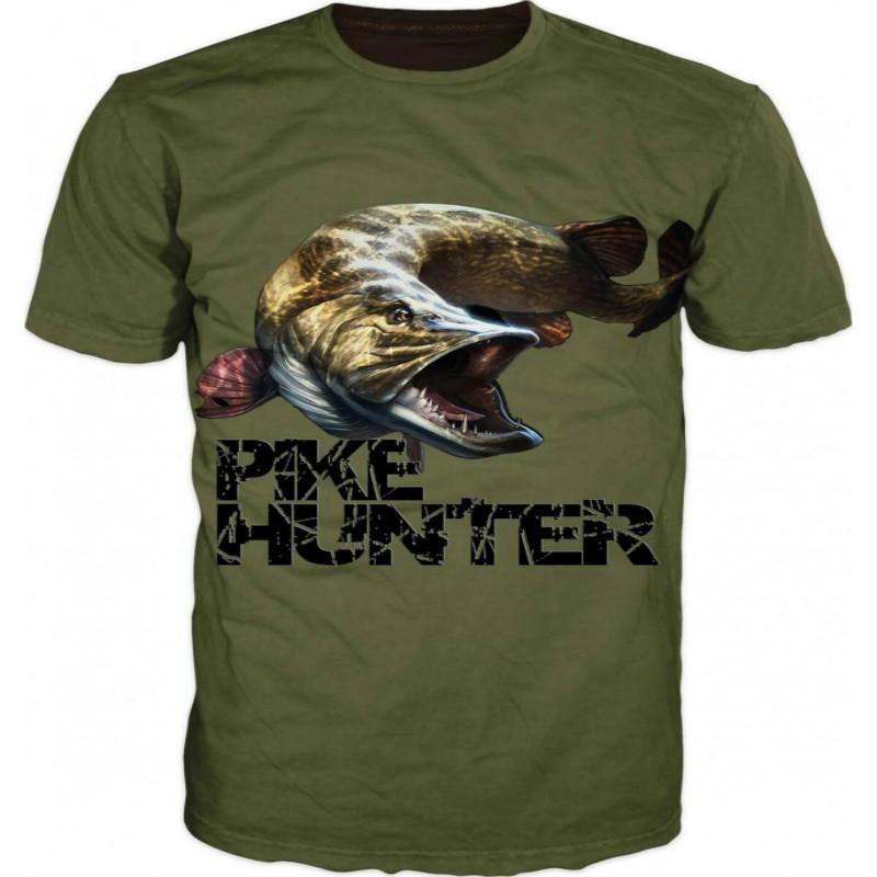 ETST 07 Zomer heren 3D Visprint T-Shirt Outdoor Vrije tijd Vissen Sneldrogend Ademend Oversized XXS-6XL Korte Mouw T-Shirt XL