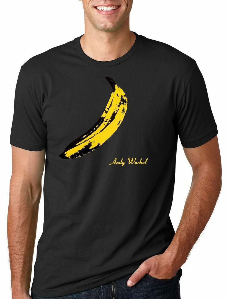 91340102MA8PEYKW2E Andy Warhol Bananen T-shirt T-shirt Banaan XXL