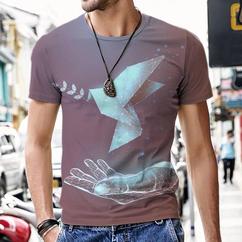 ETST 03 Heren T-shirts Oversized T-shirt Strand Grappig Luxe Zomer Trainingspak Casual Straat Sportkleding Mode Hot Korte mouw Harajuku 160