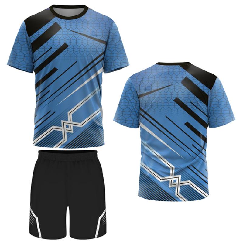 ETST WENDY 05 T-shirt en shorts Set Tennis Tafeltennis Trainingskleding Zomer Outdoor Running Light XL