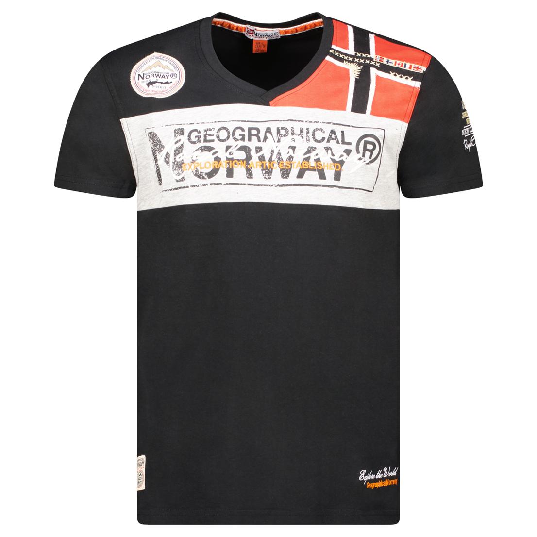 Geographical norway Heren SX1130HGN T-shirt met korte mouwen XL