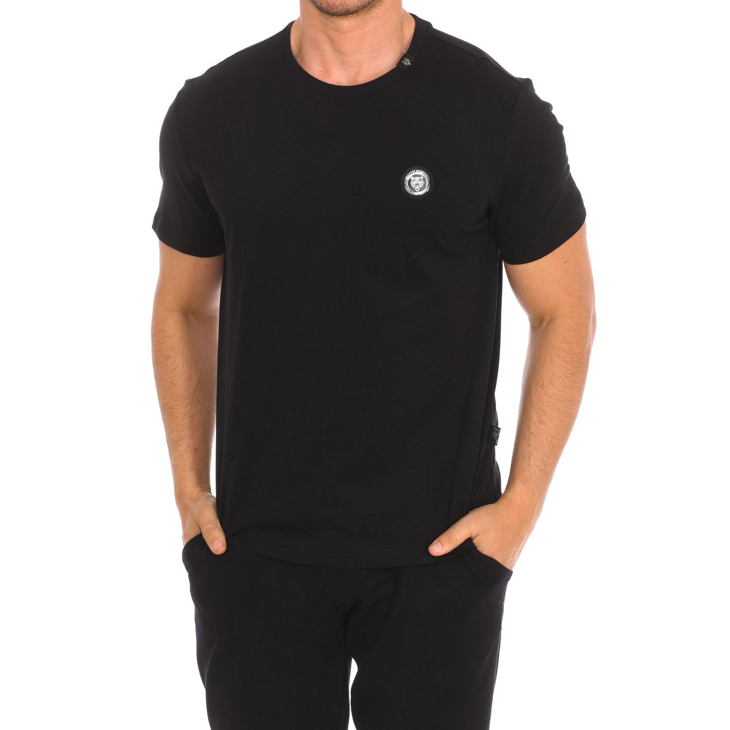 BlackPrice Heren TIPS404 T-shirt met korte mouwen zwart