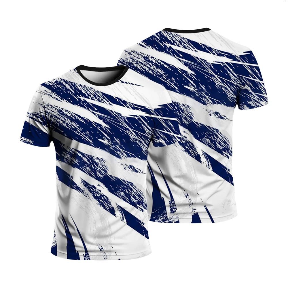 ETST WENDY 005 Zomer Mode Sport Sneldrogend Heren Dames Los Comfortabel Dagelijks Casual Ronde Hals Korte Mouw T-shirt Kan DIY Logo Toevoegen Tops L
