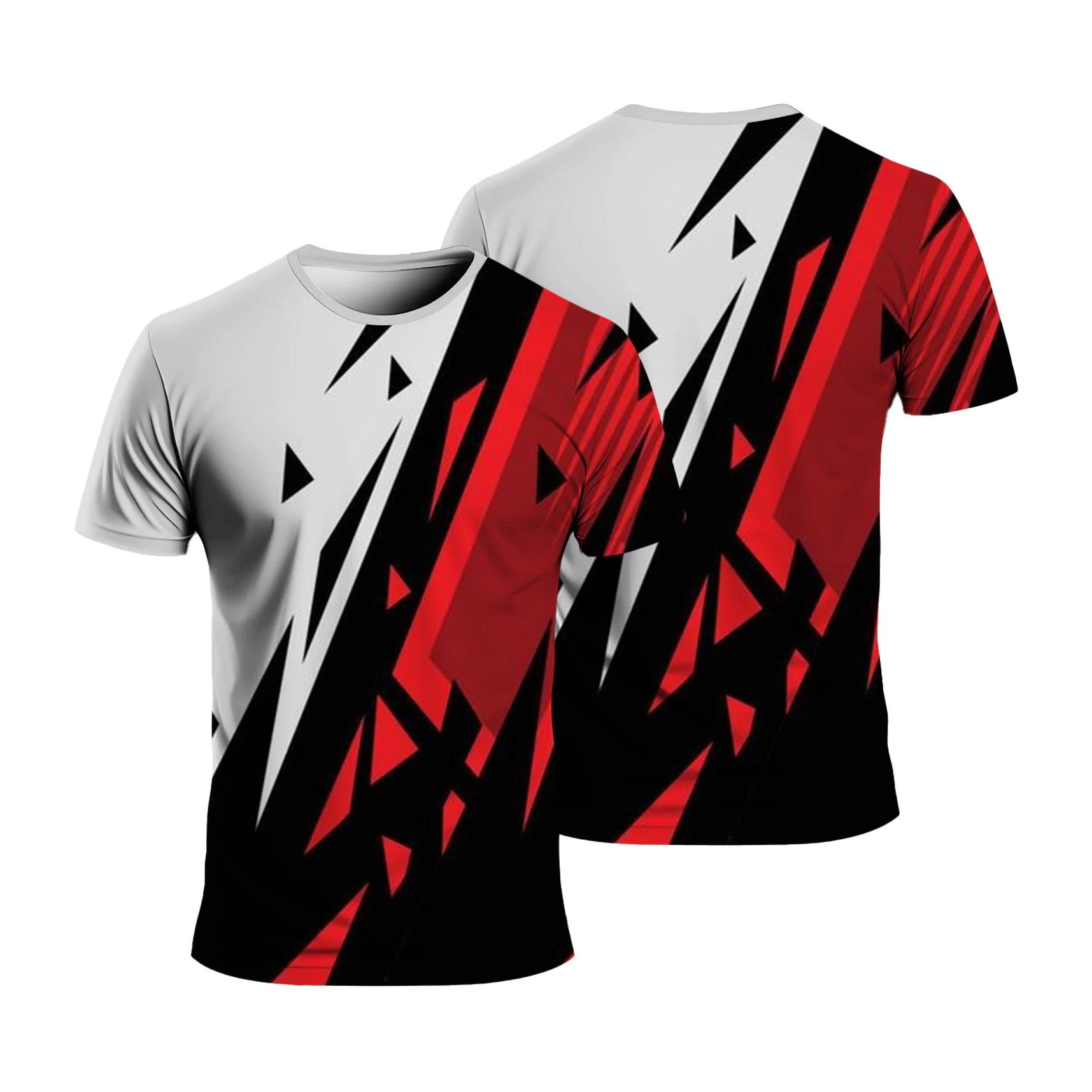 ETST WENDY 005 Zomer Mode Sport Sneldrogend Heren Dames Los Comfortabel Dagelijks Casual Ronde Hals Korte Mouw T-shirt Kan DIY Logo Toevoegen Tops S