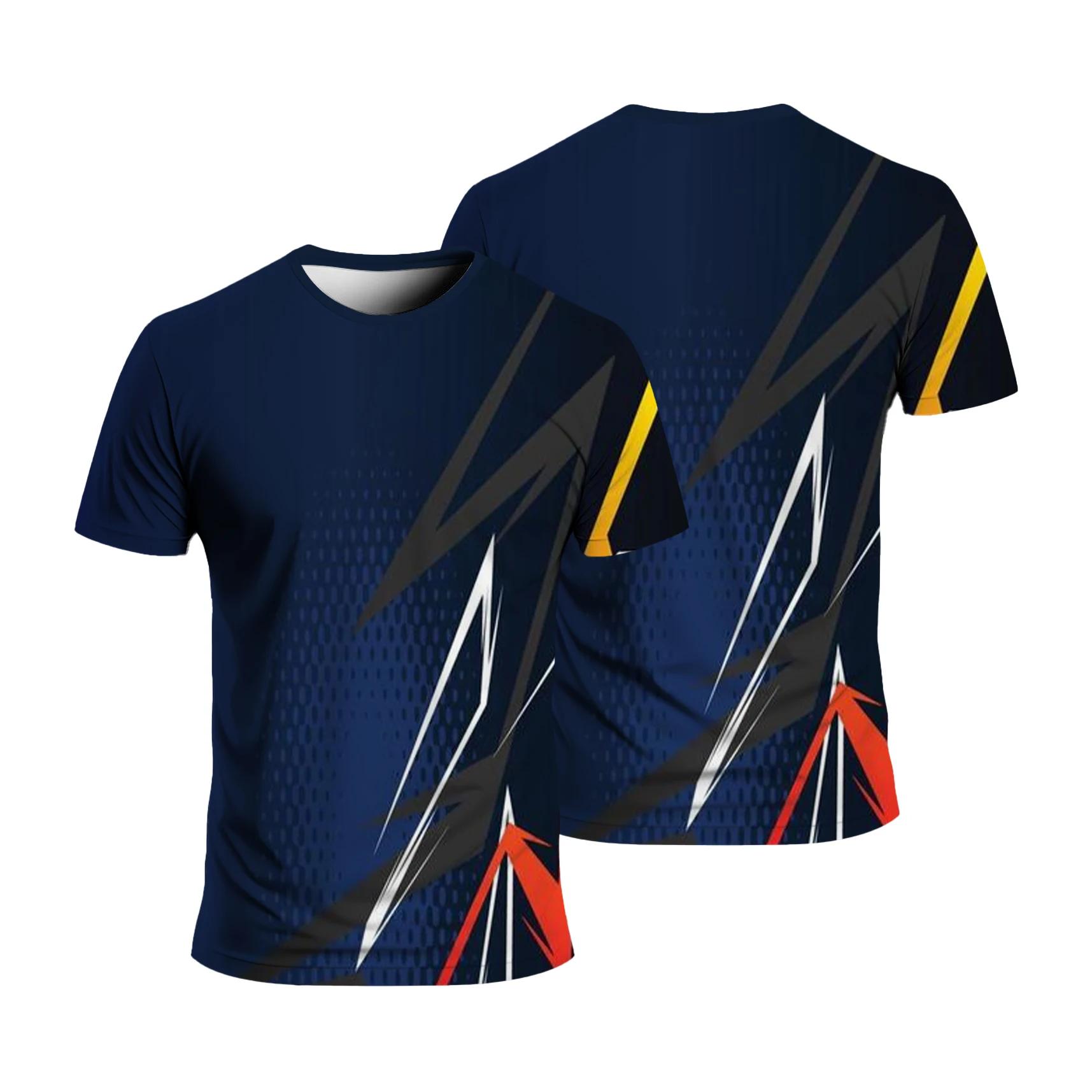 ETST WENDY 005 Zomer Mode Sport Sneldrogend Heren Dames Los Comfortabel Dagelijks Casual Ronde Hals Korte Mouw T-shirt Kan DIY Logo Toevoegen Tops XL