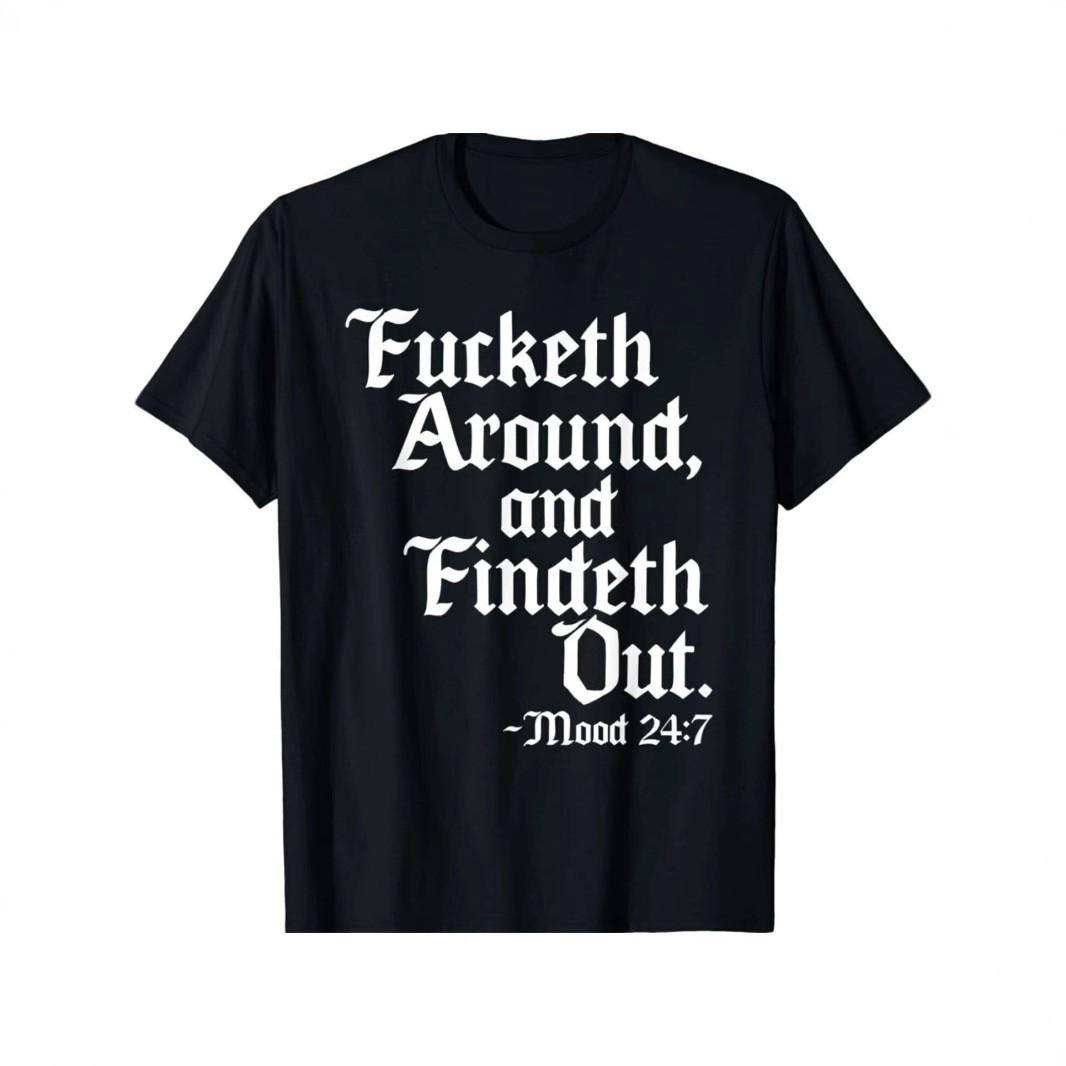 FEGKZLI Fashion Heren zwarte katoenen korte mouwen. Zacht en comfortabel. Ronde hals, casual model, letterprint XXXXXL zwart