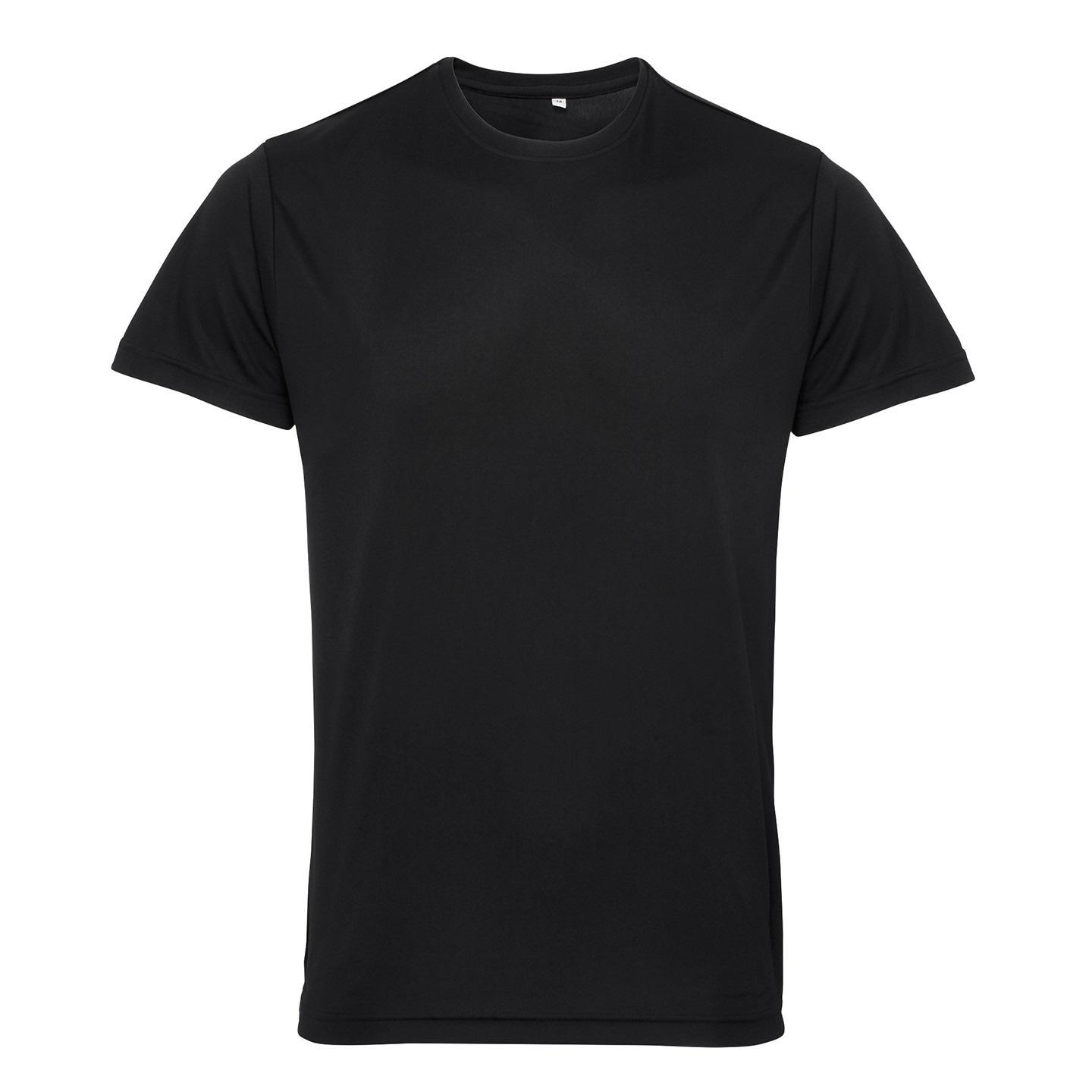 TriDri Heren Performance Melange Gerecycled T-shirt XL zwart