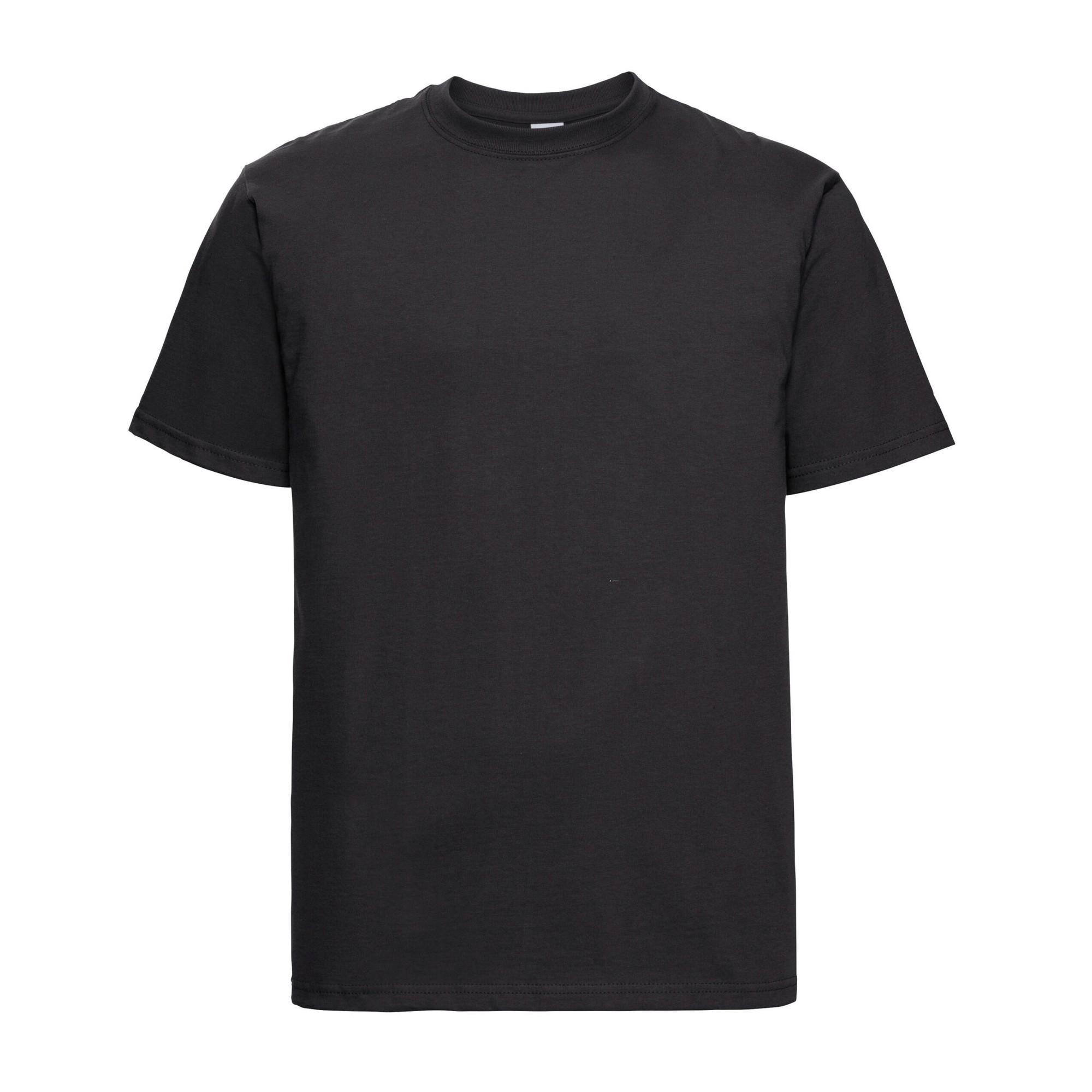 Russell Klassiek zwaargewicht T-shirt voor heren S zwart