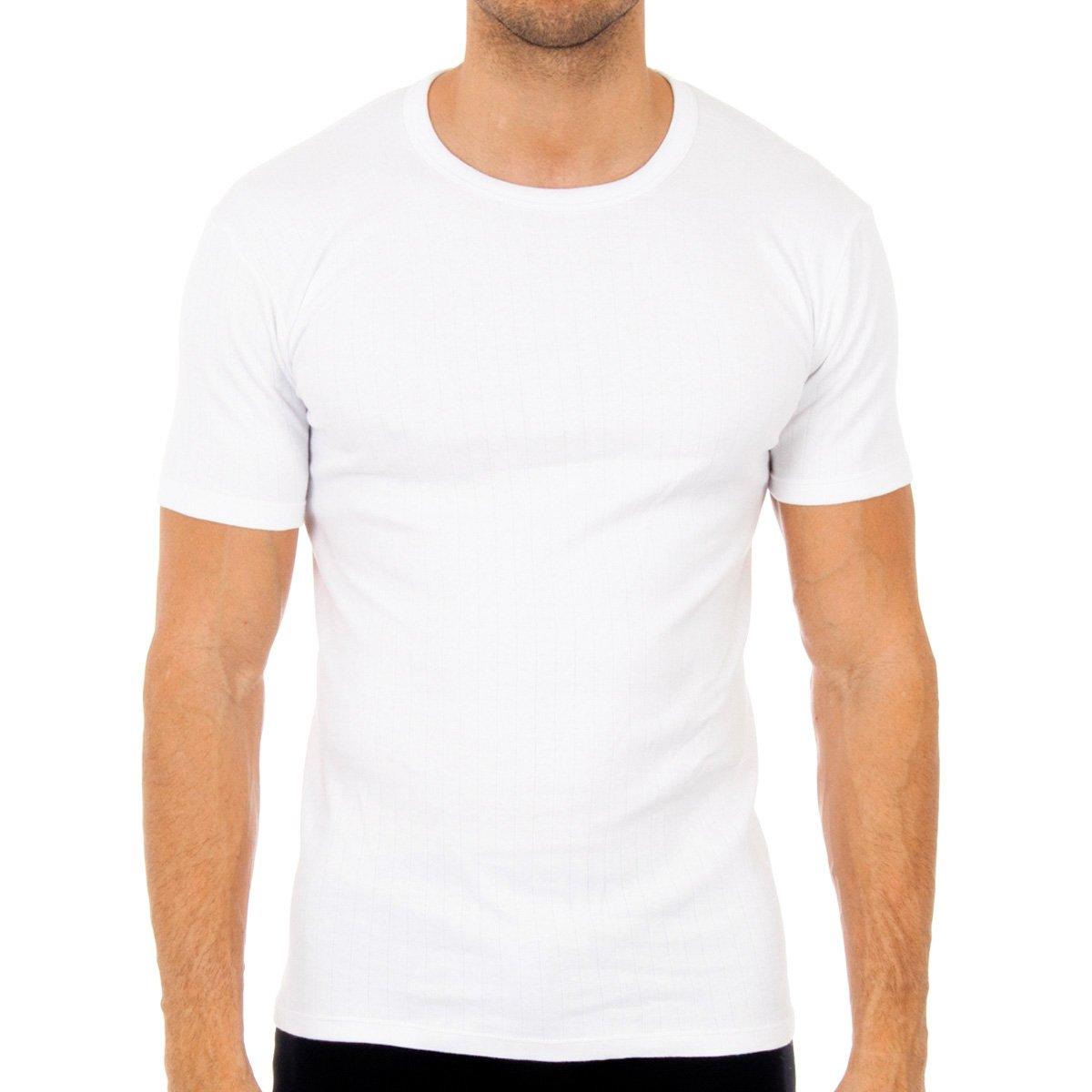 Abanderado Heren korte mouwen thermisch T-shirt 0206 48 wit