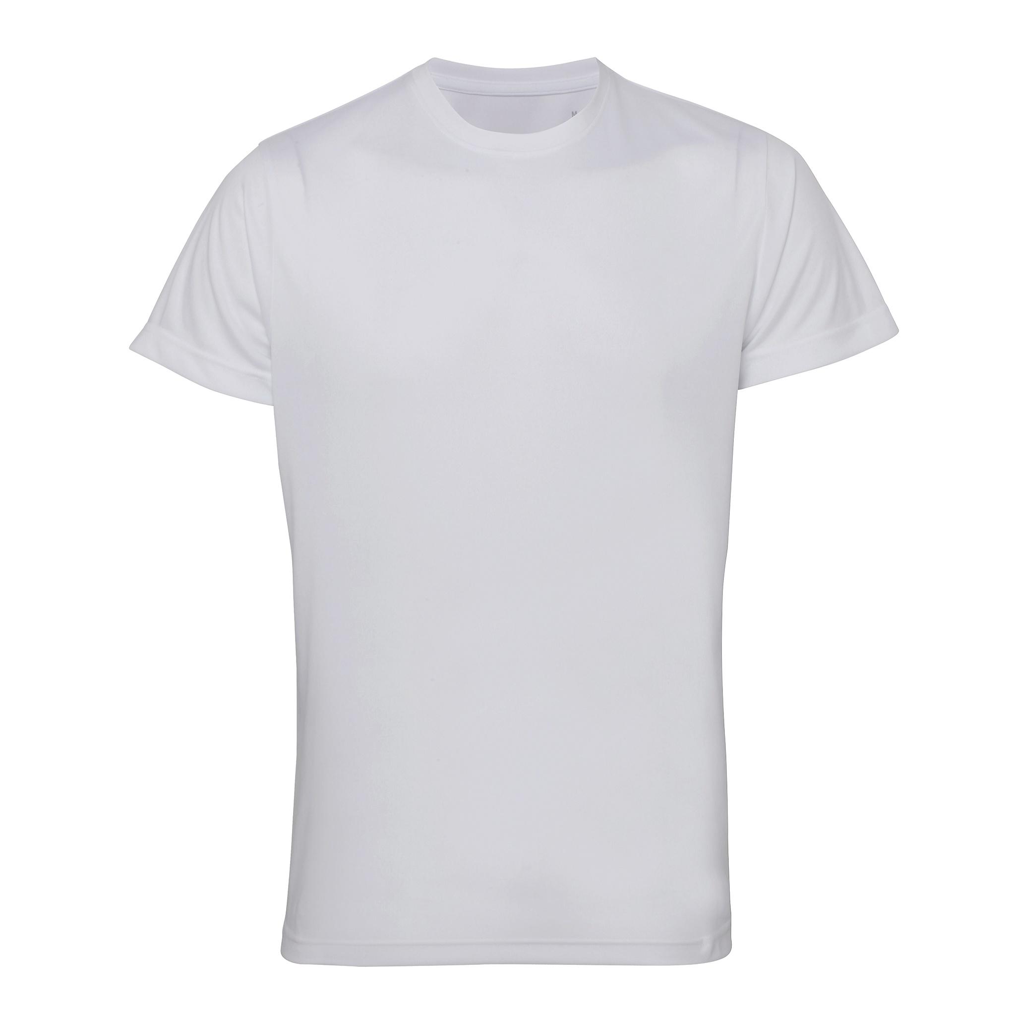 TriDri Tri Dri Heren lichtgewicht fitness-T-shirt met korte mouwen S wit