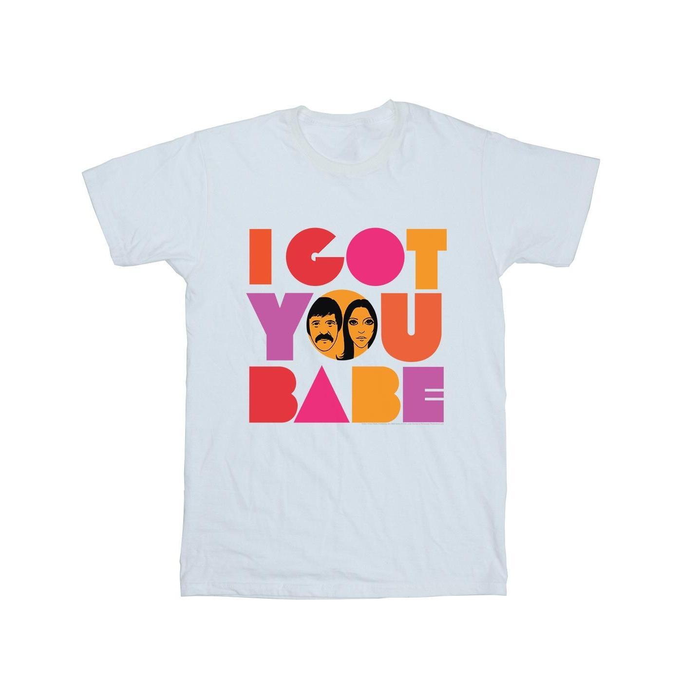 Pertemba FR - Apparel Sonny & Cher heren ik heb je T-shirt XXL wit