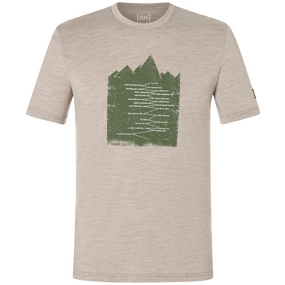 Super.Natural Heren Mountain Trail T-shirt