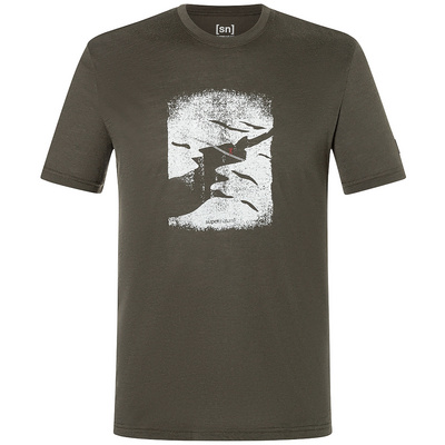 Super.Natural Heren Crevasse T-shirt