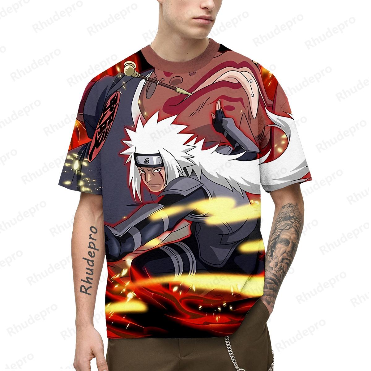 Etst 003 Y2k Kleding Heren T-shirt Harajuku Stijl Cosplay Naruto Oversized Cadeau Hoge Kwaliteit Kleding Nieuwe Shirts Kinderen Trend 4XL
