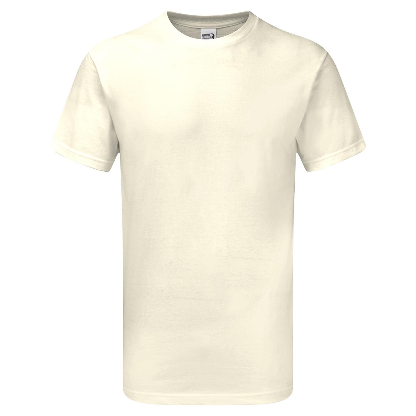 Pertemba FR - Apparel Gildan Hammer Heren T-shirt L wit