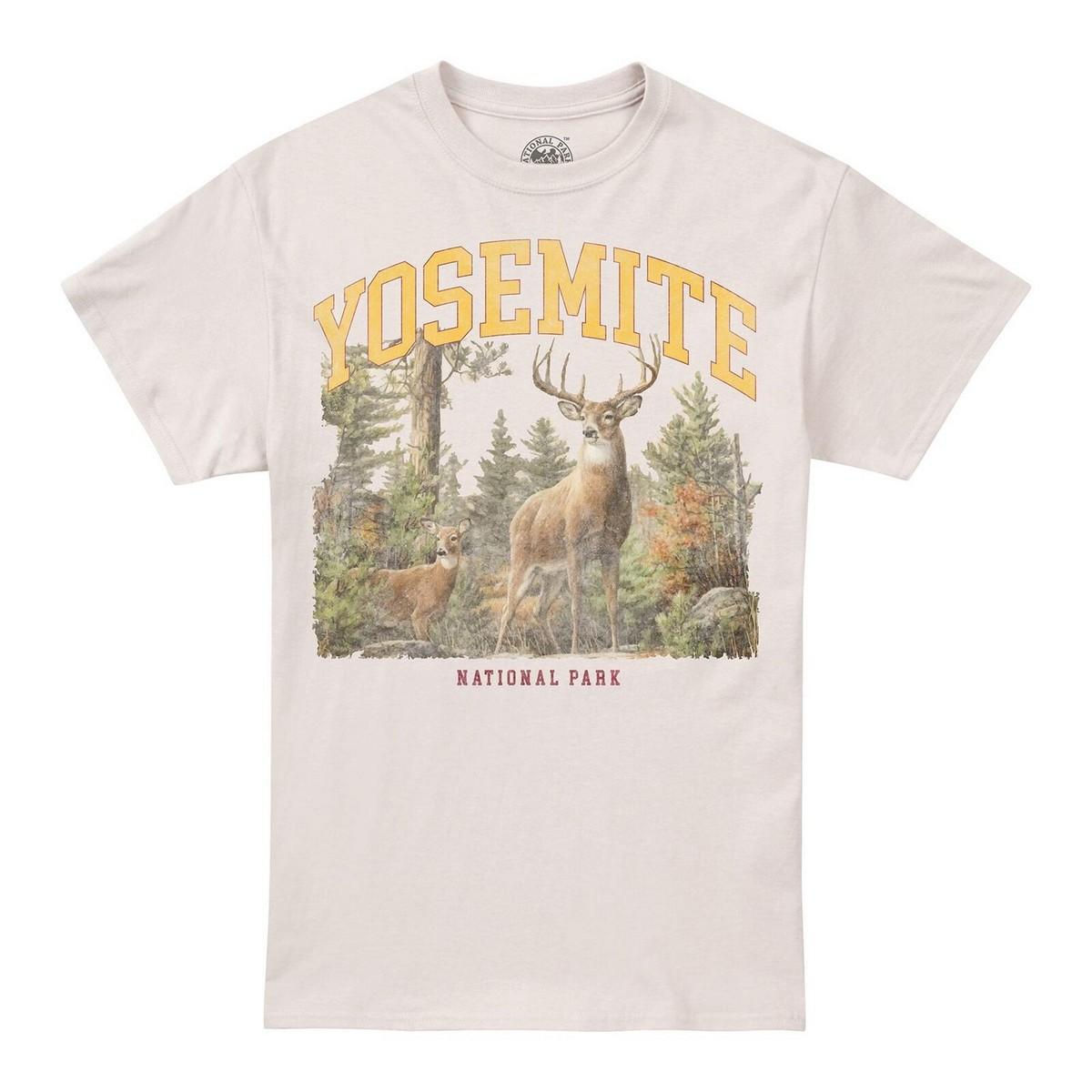 Pertemba FR - Apparel Nationale parken Yosemite T-shirt voor heren L natuurlijk