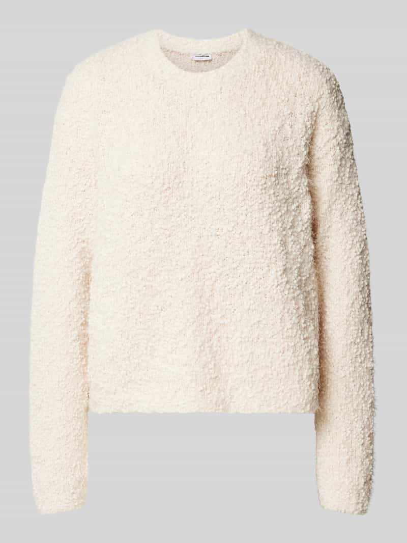 Noisy may Trui met ronde hals NMSASSY L/S O-NECK KNIT FWD NOOS