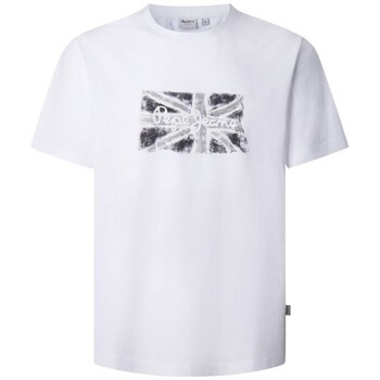 Pepe Jeans T-shirt Korte Mouw  PM509720 FLAG BW