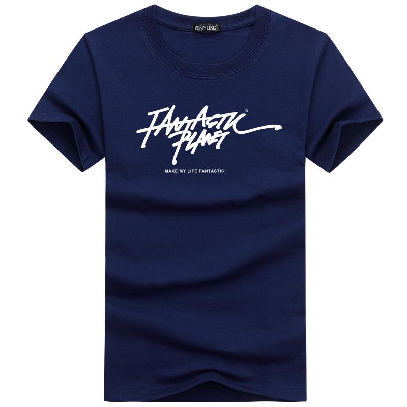 Bistrota Zwart Wit Heren Katoenen T-shirt Eenvoudig Design Korte Mouw Slim Casual Basis T-shirt Fotbolka M