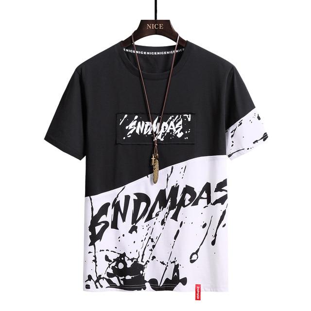 Smiling Men Clothing C T-shirt heren print 9xl 8xl plus size t-shirts hiphop t-shirts heren casual heren grote maten top oversized tops tee XXXL