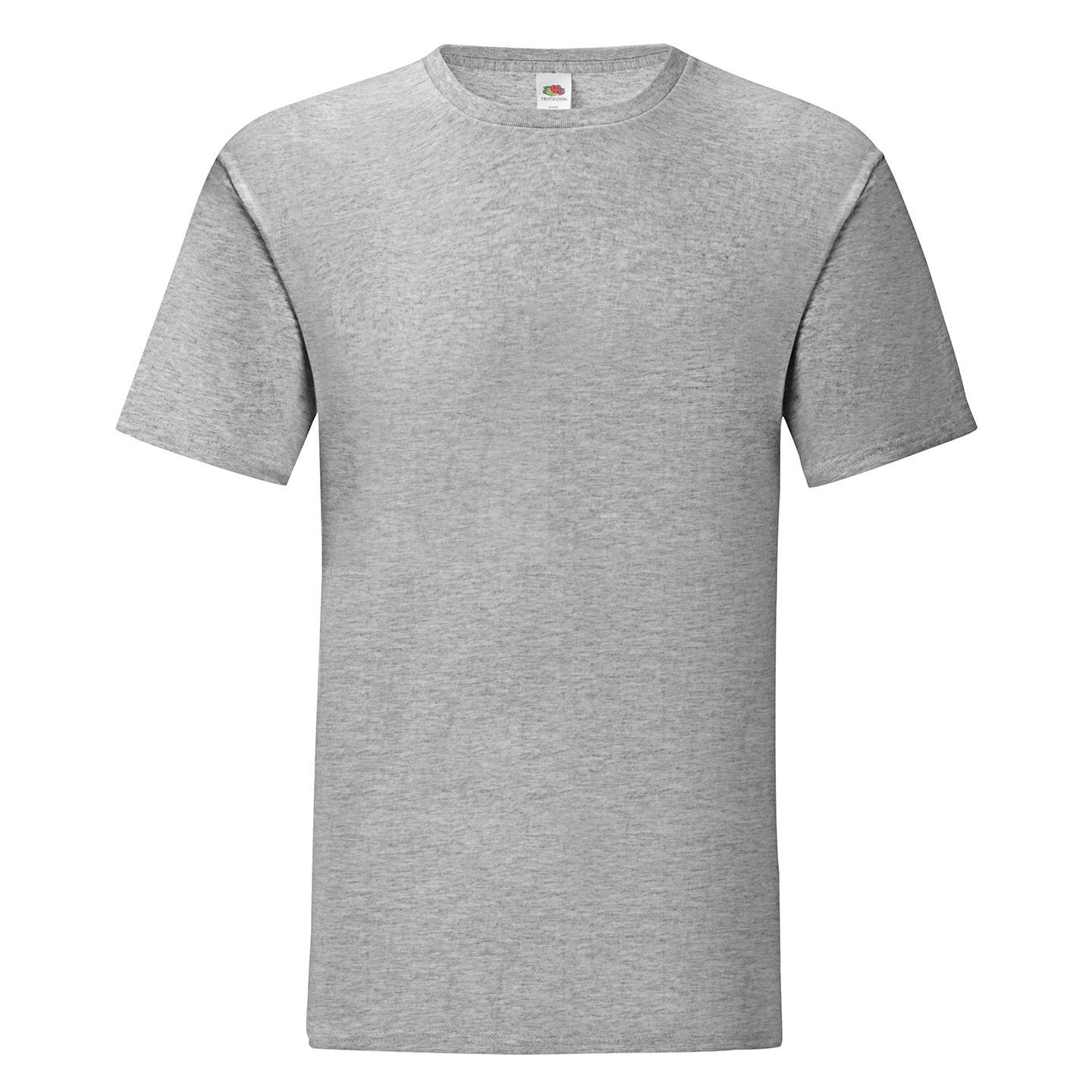 Fruit Of The Loom Heren Heather Iconisch 150 T-shirt XL
