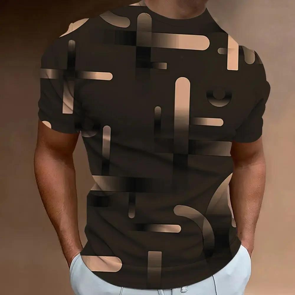ETST WENDY 05 The Latest Men's T-Shirt 3d Printing Future Technology Sense Fashion Personality Street Daily Casual Men's Short-Sleeved Top 4XL