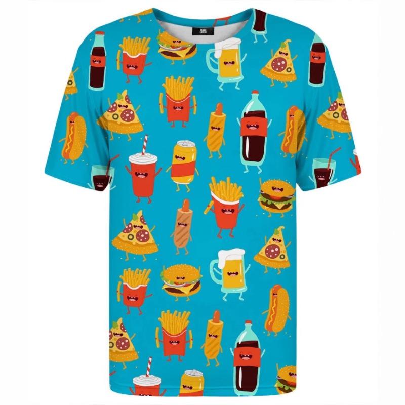 XiuBeiMen08 Beer Role-playing Men's T-shirt Cool Beer Festival Short Sleeved T-shirt Fashion 3D Digital Printed Short Sleeved Shirt 6XL
