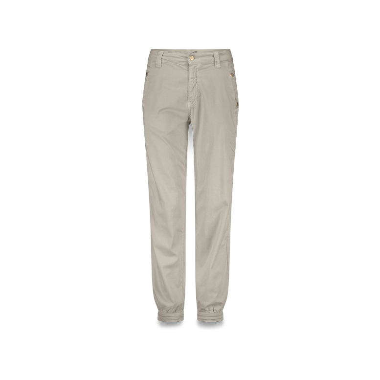 Summum tapered silk stretch sateen 4s2859-12304 809 ash