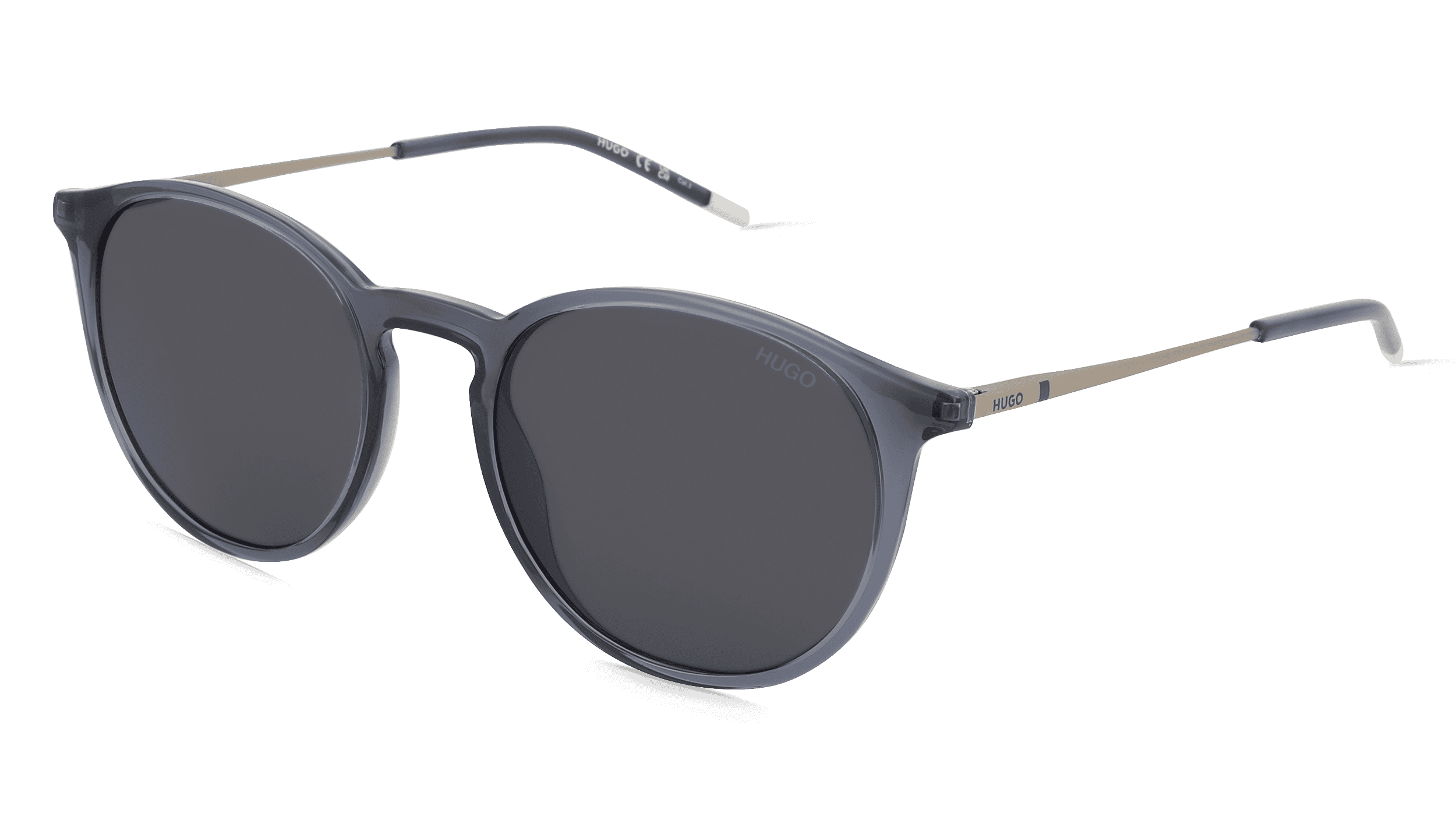 Hugo HG 1286/S Mannen Zonnebril, blauw zilver