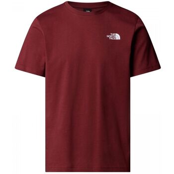 The North Face T-shirt  NF0A87NP M SS BOX NSE TEE-O31 SUMAC/ASPHALT