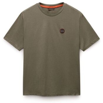 Napapijri T-shirt  S-BADGE NP0A8949-GOA1 TEA LEAF