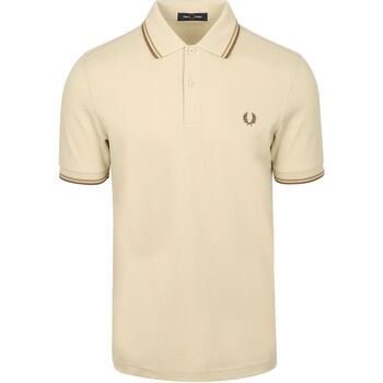 Fred Perry T-shirt  Polo Twin Tipped M3600 Beige