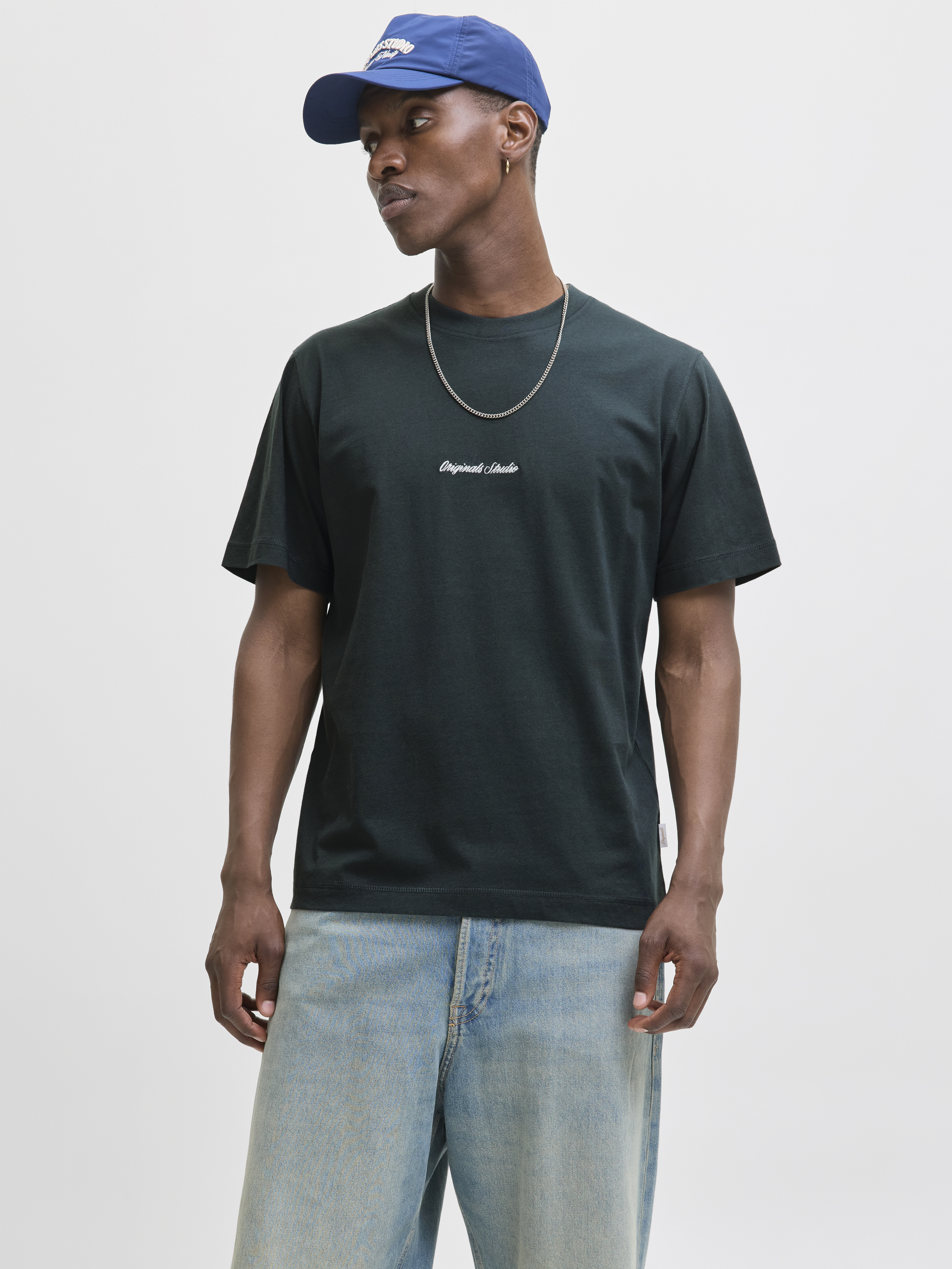 Jack & Jones Jornorrebro emb tee ss crew neck no