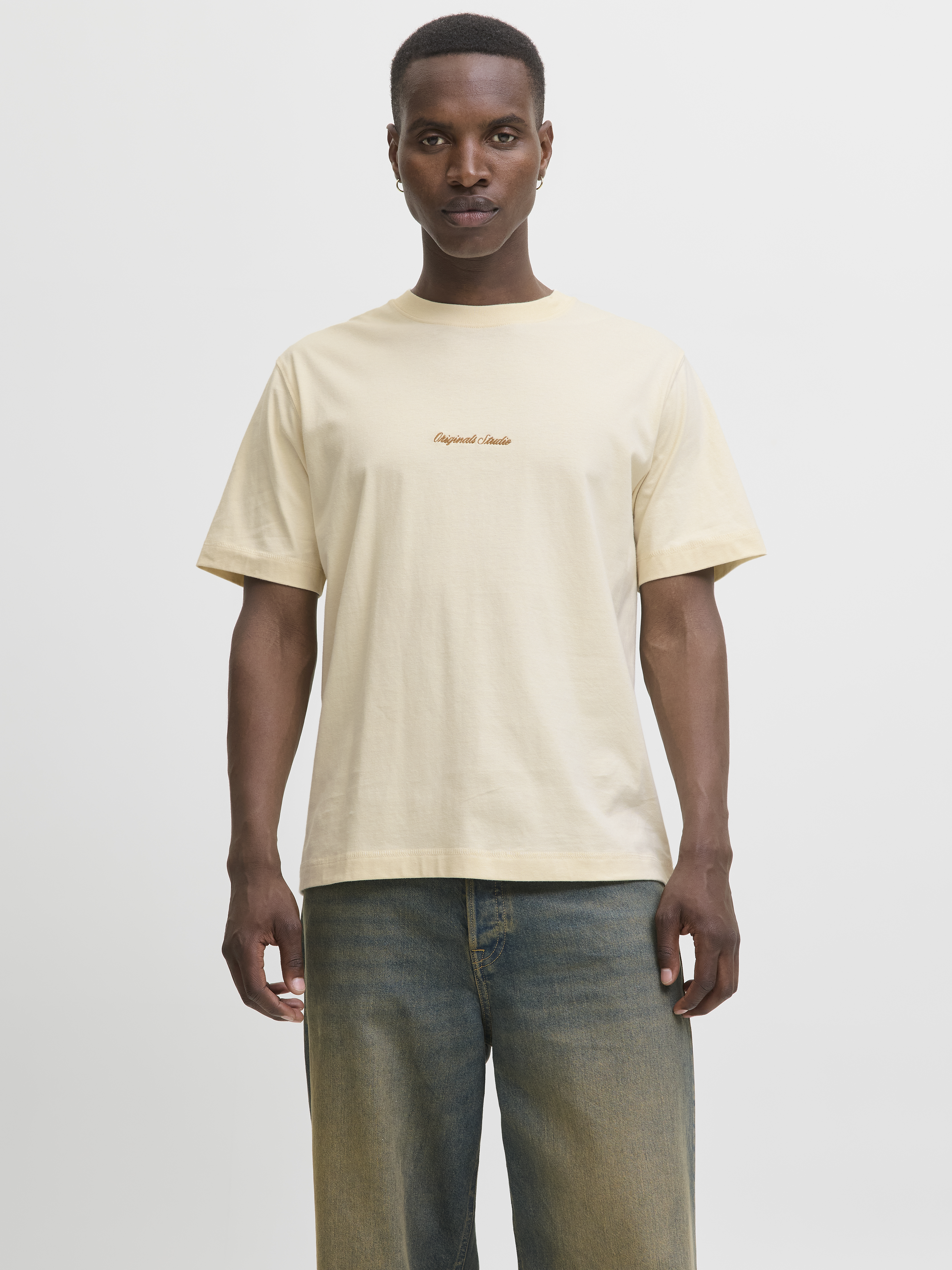 Jack & Jones Jornorrebro emb tee ss crew neck no