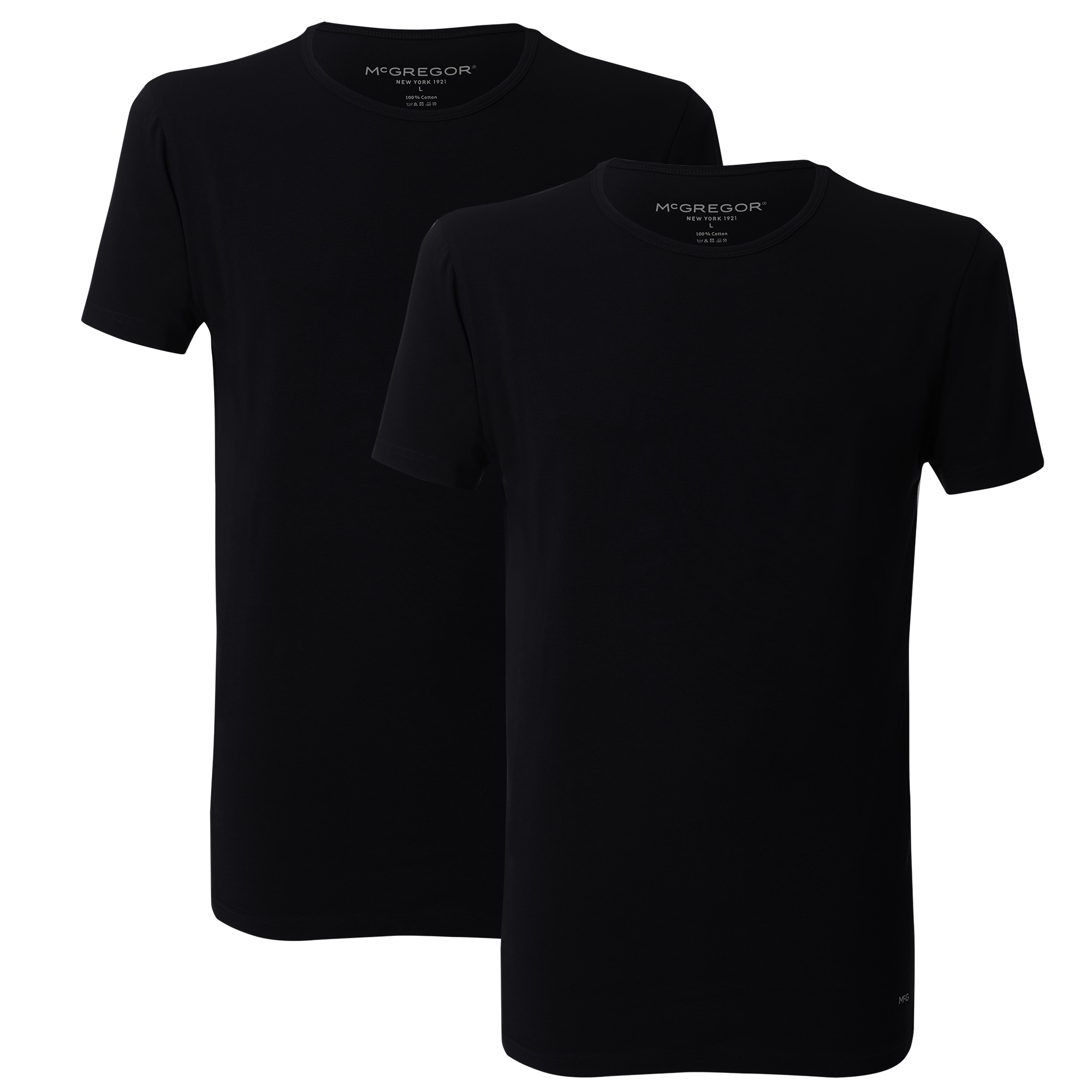 McGregor Premium stretch t-shirt 2-pack o-neck