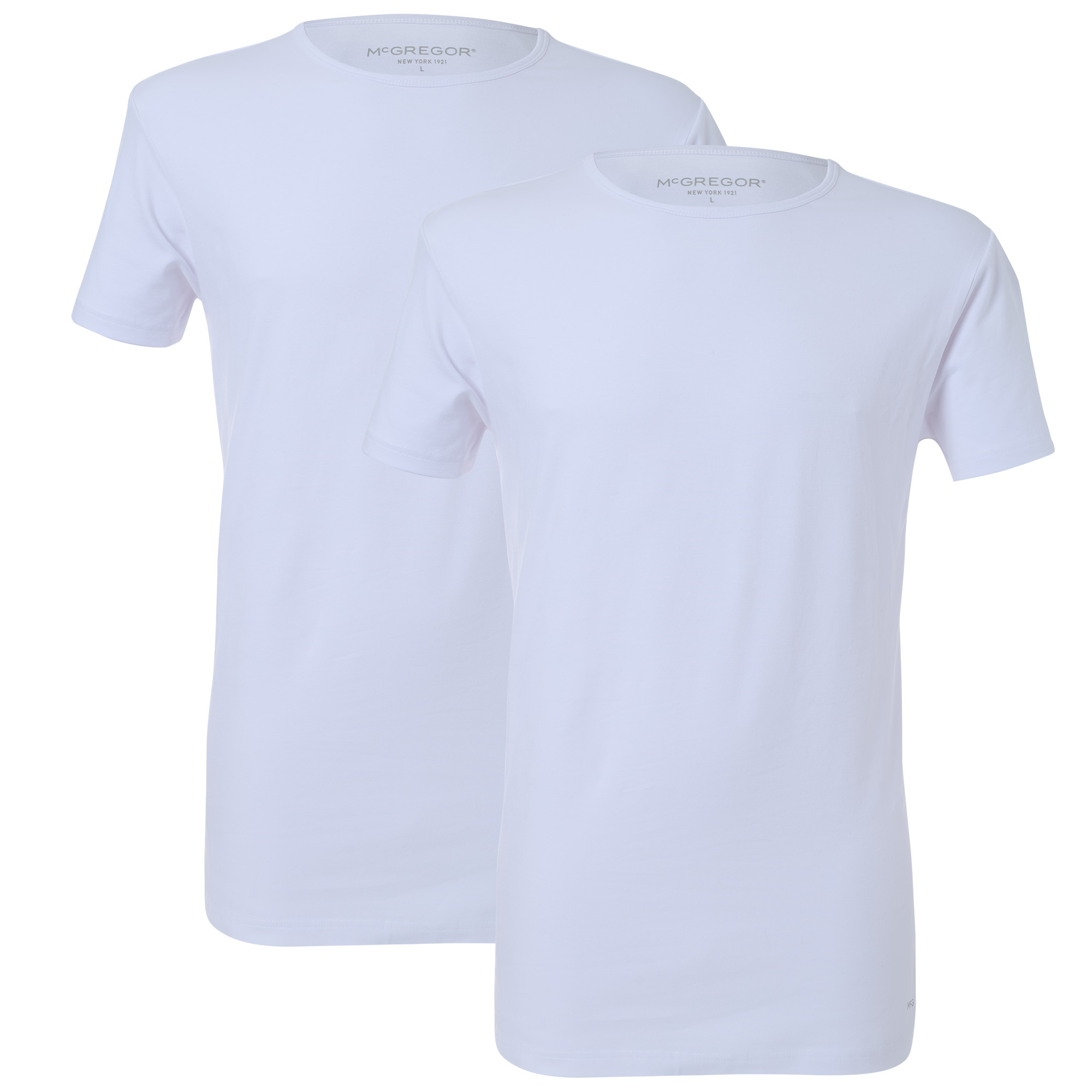 McGregor Premium stretch t-shirt 2-pack o-neck