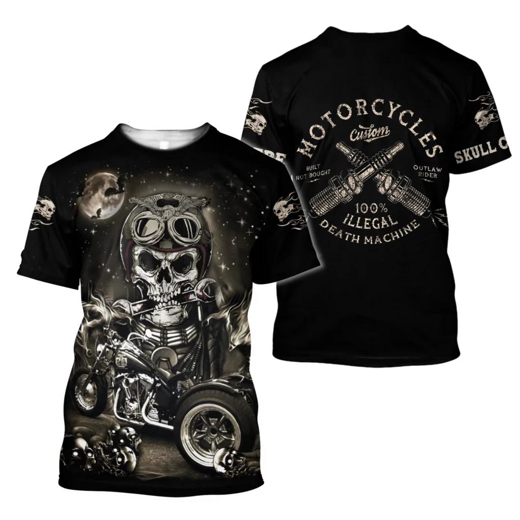 ETST 03 Vintage T-shirts Voor Mannen Motorsport 3D Bedrukt T-shirt Sneldrogend Korte Mouw Grote Maat Mode Oversized Heren shirt 4XL