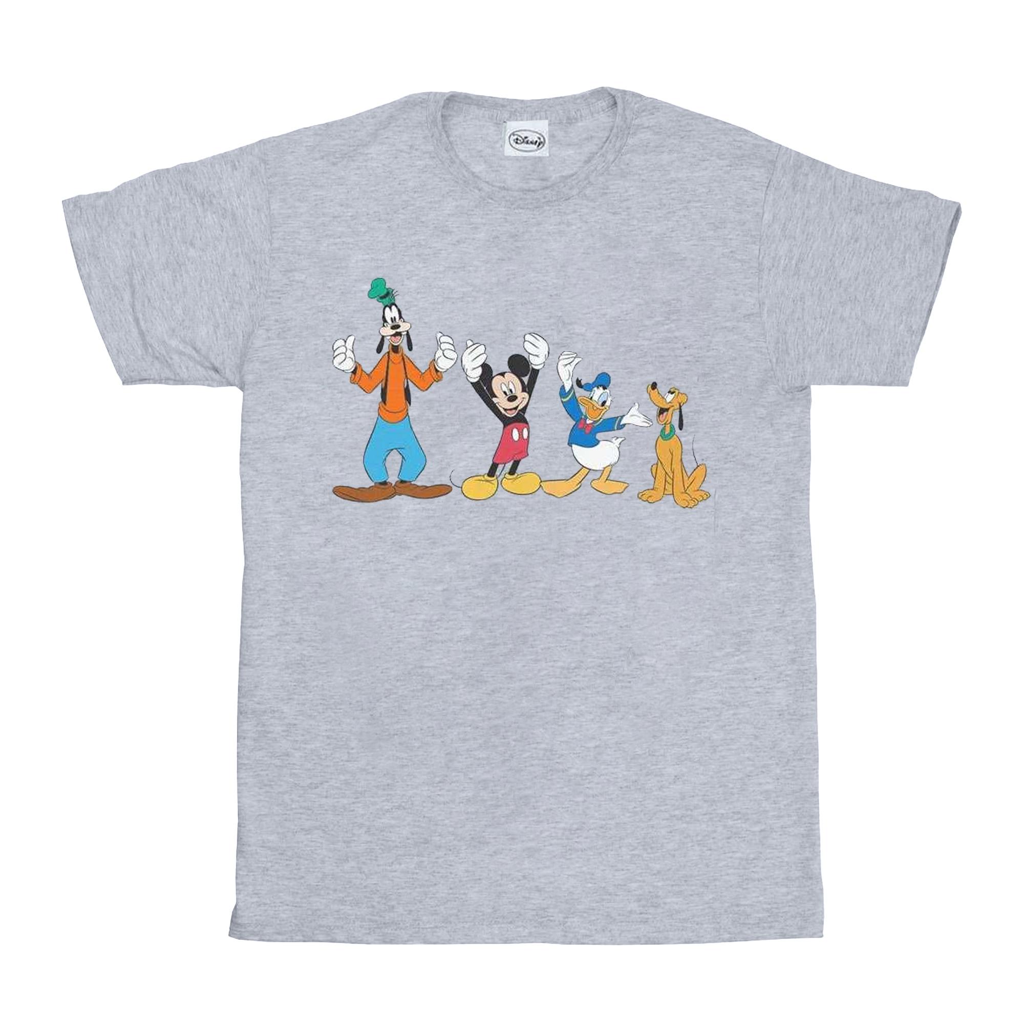 Disney Heren Mickey Mouse Vrienden T-shirt S