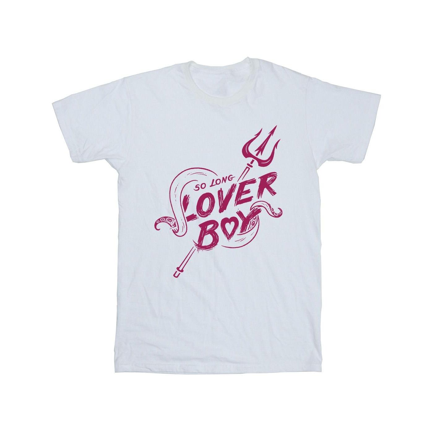Disney heren schurken Ursula Lover Boy T-shirt L wit