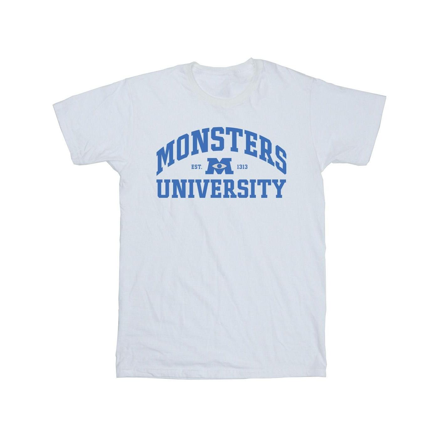 Disney Heren Monsters Universiteit Logo T-shirt 5XL