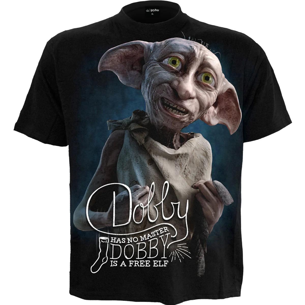 Pertemba FR - Apparel Spiral Direct Unisex volwassen Dobby Harry Potter T-shirt met korte mouwen XXL