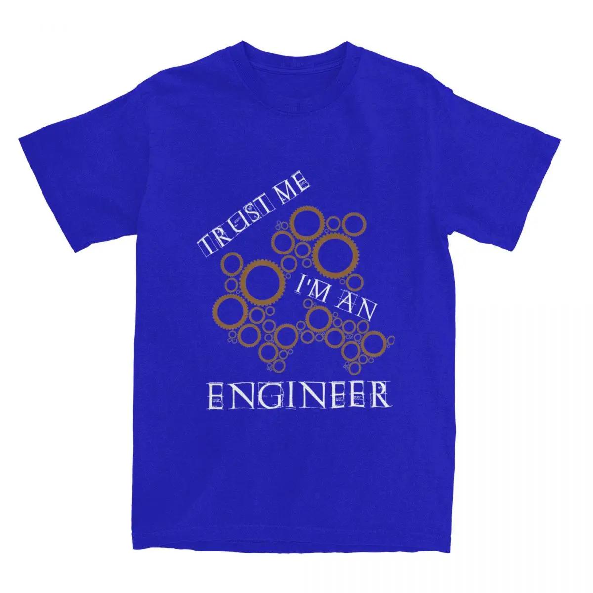 Hoodie Suit Clothing Heren T-shirt Vertrouw me Ik ben een ingenieur Grappige T-shirts Zomer T-shirt Vintage Casual Katoenen Tops XL