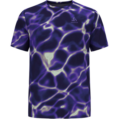 Odlo Heren Zeroweight Chill-Tec Print T-shirt