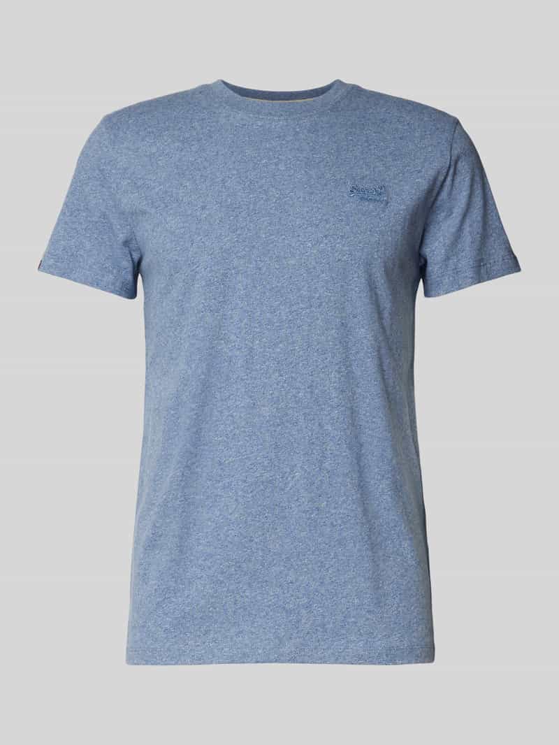 Superdry Shirt met ronde hals ESSENTIAL LOGO EMB TEE