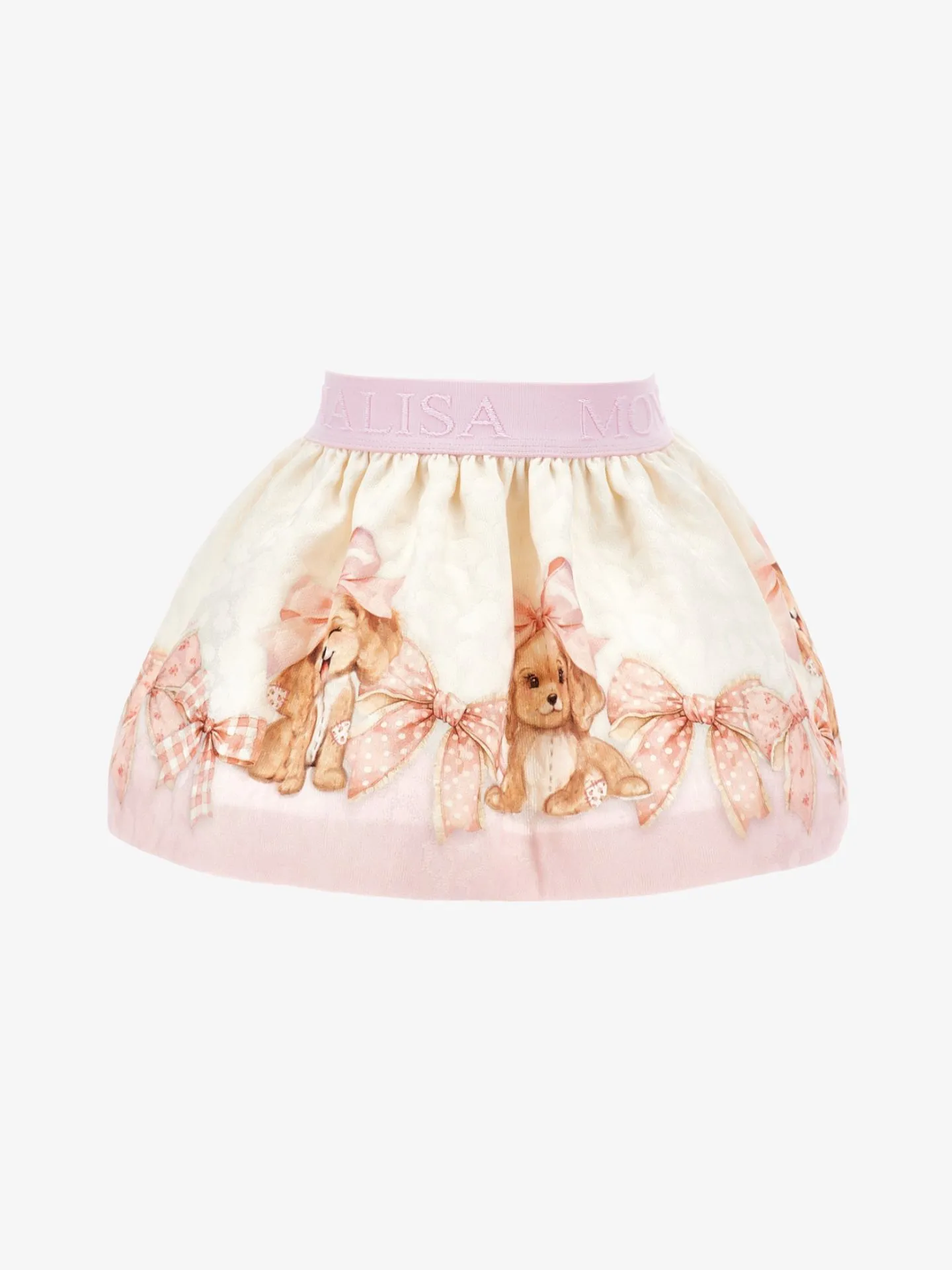 Monnalisa Meisjes baby rok puppy panna fairytale