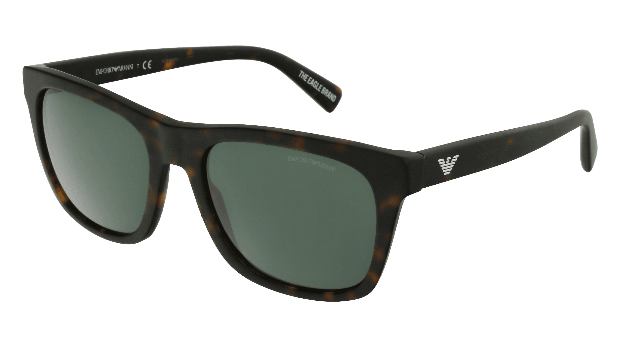 EMPORIO ARMANI EA 4142 Mannen Zonnebril, havana mat
