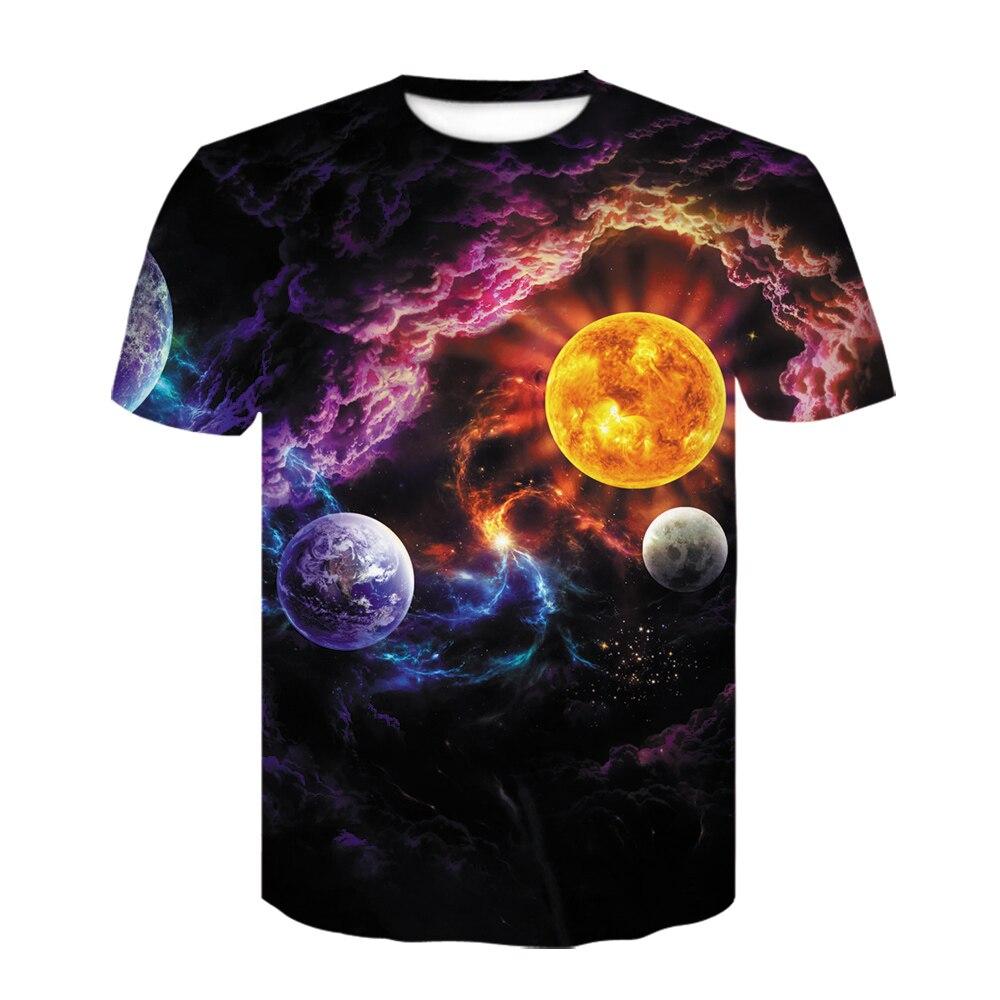 PARTY DRESS Grappige T-shirts Psychedelische T-shirt Mannen vrouwen Paddestoel Anime t-shirt Geometrische T-shirts 3D Print 8XL