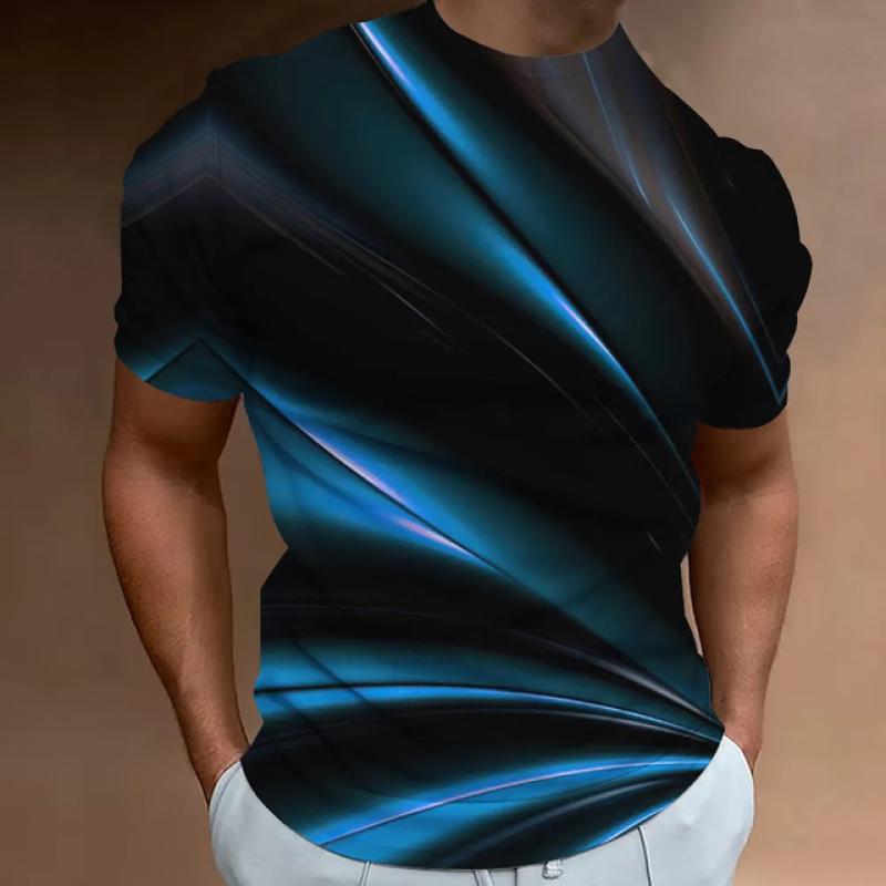 ETST 07 T-Shirts For Men Casual 3D Abstract Print Short Sleeve Tops Fashion O-neck Prints Graph Tees Y2k Oversized Men's Clothing Tshirt 5XL