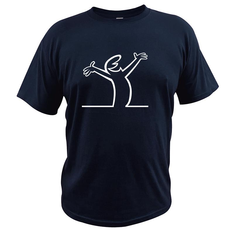 ETST0013 Great Space Coaster T-shirts La Linea TV-serie Print Streetwear Mannen Vrouwen Mode Puur Katoenen T-shirt Grappige T-shirts Tops Kleding M